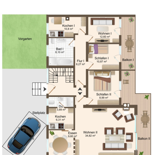 Renditestark mit ca. 6,7 % Bruttomietrendite – 123 m², zwei Einheiten & flexible Nutzung optimhome Immobilien Deutschland • Kaufen & Verkaufen Renditestark mit ca. 6,7 % Bruttomietrendite – 123 m², zwei Einheiten & flexible Nutzung optimhome Immobilien Deutschland • Kaufen & Verkaufen