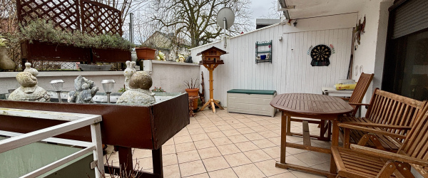 Bild Ihr neues Zuhause: 3 Zimmer mit Sonnenterrasse & Garage – wohnen in kleiner Hausgemeinschaft! in Karben