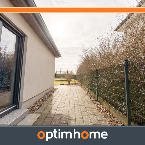 # VERKAUFT # Leben auf einer Ebene – Stilvoller Winkelbungalow zum Wohlfühlen optimhome Immobilien Deutschland • Kaufen & Verkaufen