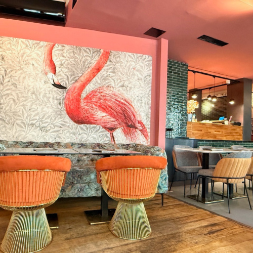 Top Gastronomiefläche mit Vollausstattung und großer Terrasse auf der Schweizer Straße! optimhome Immobilien Deutschland • Kaufen & Verkaufen