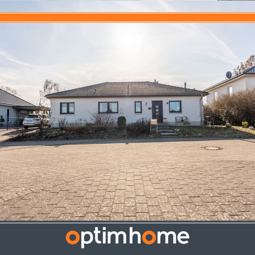 # VERKAUFT # Leben auf einer Ebene – Stilvoller Winkelbungalow zum Wohlfühlen optimhome Immobilien Deutschland • Kaufen & Verkaufen