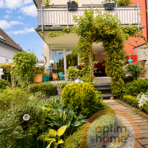 🧡 Stilvolle Maisonettewohnung mit Traumgarten in begehrter Lage von Rösrath-Forsbach! optimhome Immobilien Deutschland • Kaufen & Verkaufen